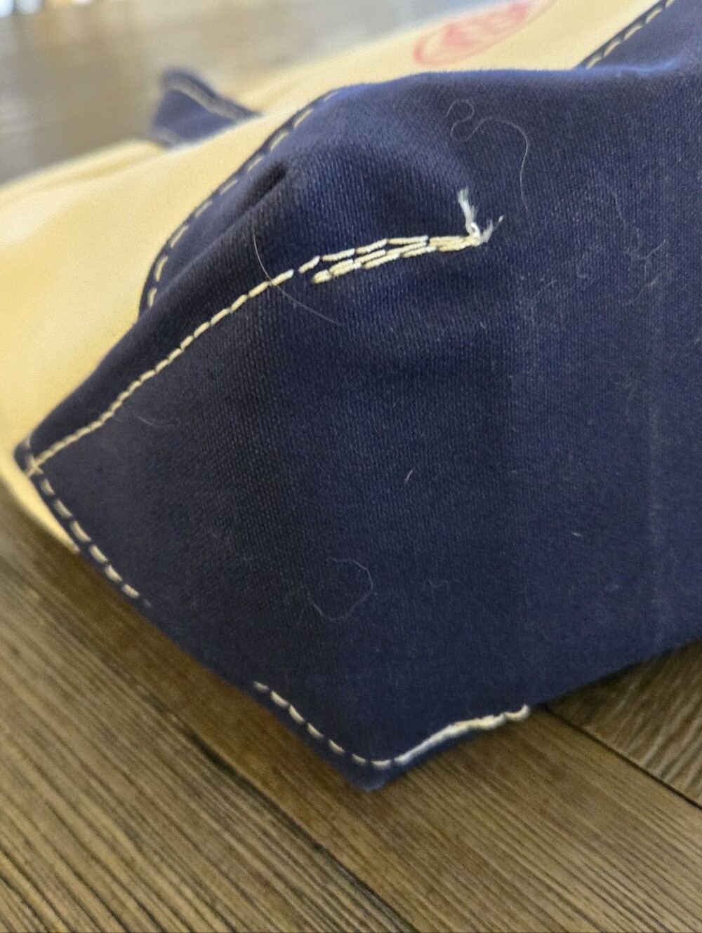 LL Bean Mini Boat And Tote BLUE - Picture 4 of 9